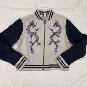 Tea Collection Girls Size‎ 4-5
Dragon Embroidery
Zip Up Jacket
VGUC